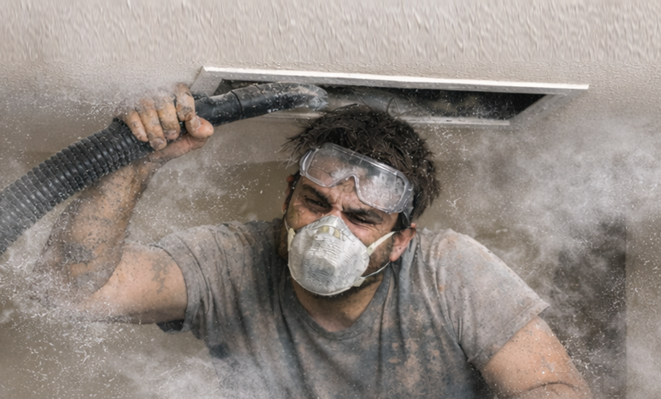 DIY Air Duct Cleaning