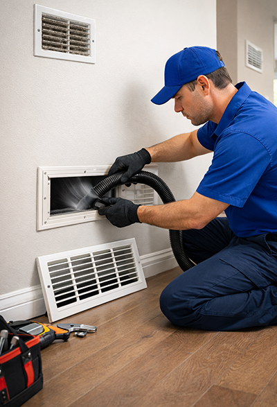 Supply vent airflow optimization service